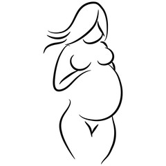 Pregnant Woman Icon