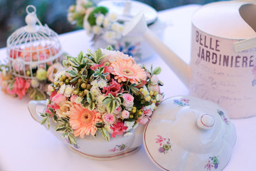 Vintage arrangement