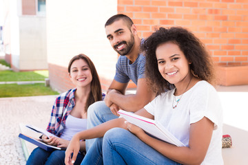 Group of students in Campus