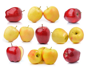 apple on white background