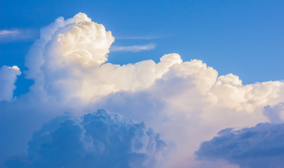 Fototapeta premium Dramatic sky with stormy clouds