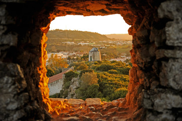 Romantic medieval village of Óbidos, Portugal