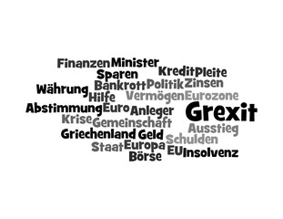 Grexit Wortwolke