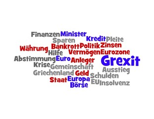 Grexit Wortwolke
