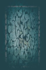 grunge background with vignette