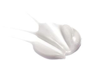 Cosmetic cream isolated on white
