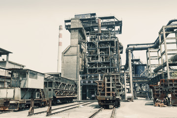 Steel mills  industrial  Pipeline equipment