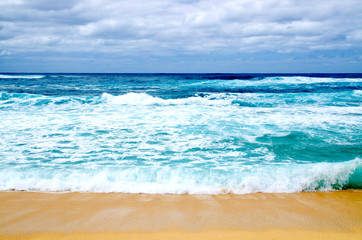 Big wave of Sunset Beach