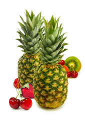 pineapple and fruit