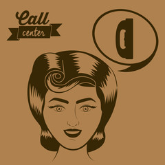 Retro Woman design