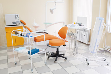 Interior of a dental clinic