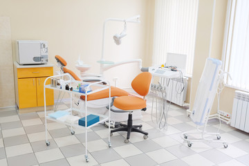 Interior of a dental clinic