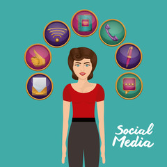 Social media  design