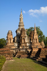 Fototapeta premium タイのスコータイ遺跡公園