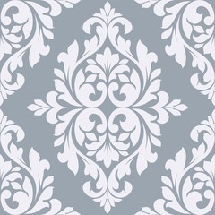 Seamless damask pattern.