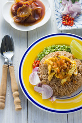 Fried rice with Shrimp paste