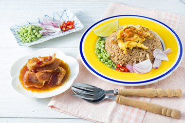 Fried rice with Shrimp paste