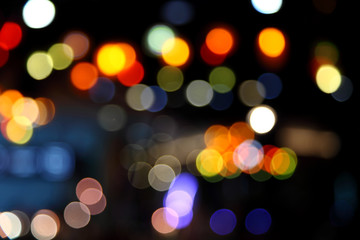 Obraz premium Abstract bokeh background of Christmaslight