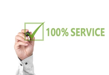 Fototapeta premium 100 % Service
