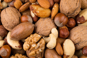 Variety of Mixed Nuts