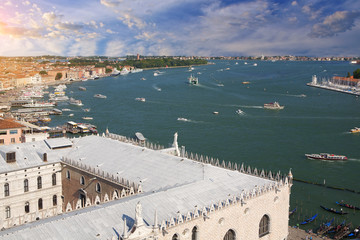 Wenecja panorama miasta