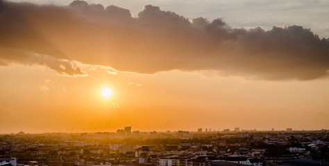 Evening metropolis - Bangkok