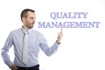 Naklejka premium Quality Management