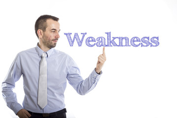 Naklejka premium Weakness