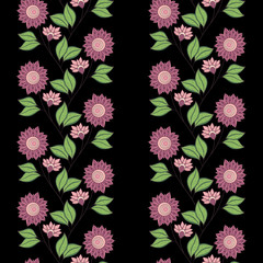 Vector Seamless Floral Pattern