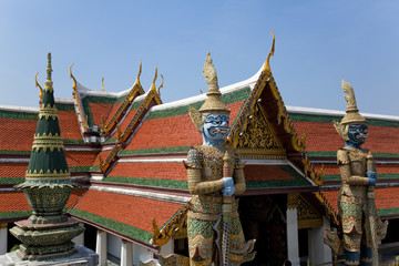 Fototapeta na wymiar バンコクのエメラルド寺院