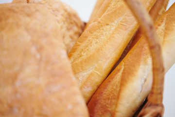 pastries, baguette