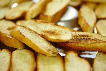 pastries, baguette