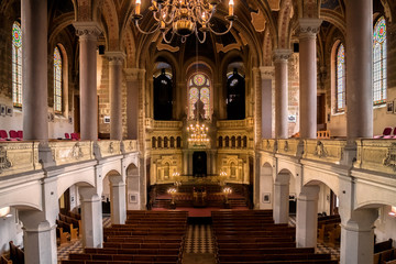 Obraz premium synagoge, drittgrößte der welt, europas zweitgrößte, pilsner