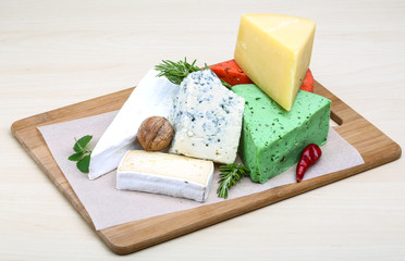 Assortment cheese