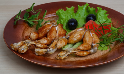 Roasted Frog legs