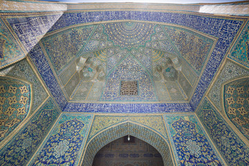 Madrasa-ye-Chahar Bagh, in Isfahan, Iran.