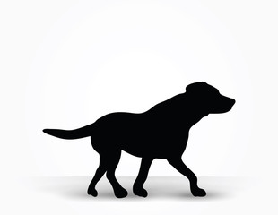 dog silhouette