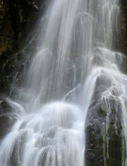 Plakat mountain waterfall