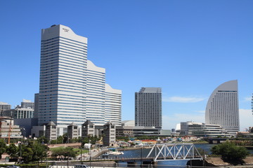 Queen's square Yokohama in Japan