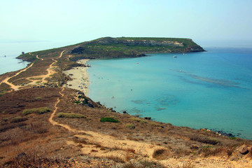 Italia,Sardegna,provincia di Oristano,penisola del Sinis.