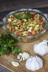 Gluten free amaranth salad