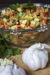 Gluten free amaranth salad