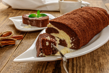 Roll dessert