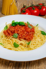 Spaghetti bolognese