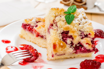 Raspberr dessert