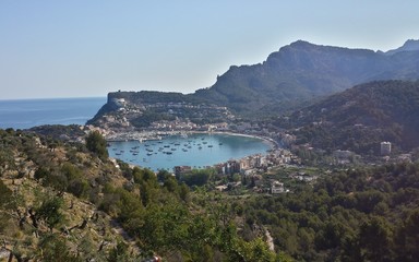 Fototapeta na wymiar Port Soller. Mallorca. Spain