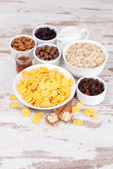 cornflakes and breakfast cereals