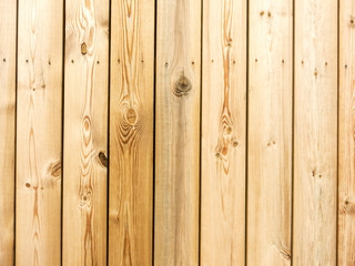 Unpainted wooden fence