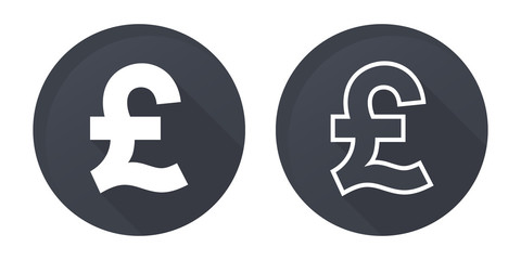 Pound sterling icons