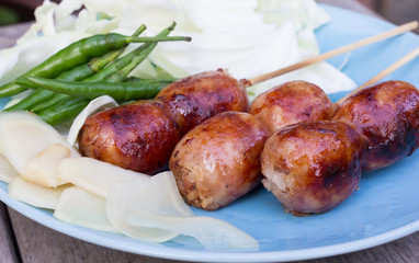 Sausage Thai Style.